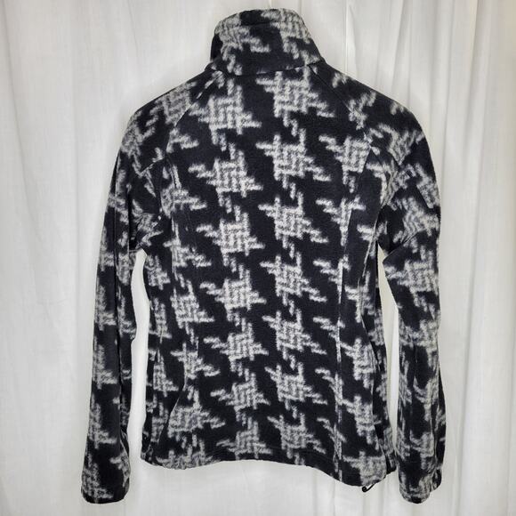 Columbia Women's Gray Hash Pattern Full Zip Fleece, L - Picture 7 of 12